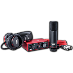 Imagem de Kit Estúdio Focusrite 3ª Geração - SCARLETSOLOSTUDIO