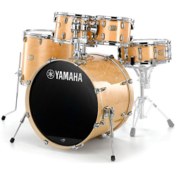 Imagem de Bateria Yamaha Stage Custom 10/12/14/20 Natural Birch - SBP0F5NT