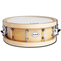 Imagem de Caixa Quasar 14x5,5 Madeira Maple Natural C/ Aros Madeira - QSD1455MN