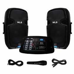 Imagem de PA Portatil WLS Ativo 2 Caixas Mixer - WLS210